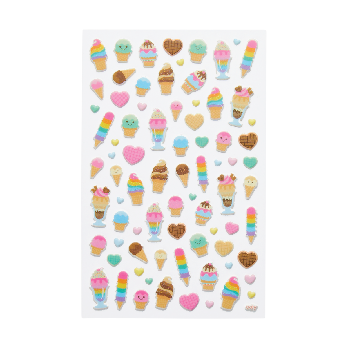 Stickiville: Standard Stickers - Ice Cream Dream (1 Sheet)