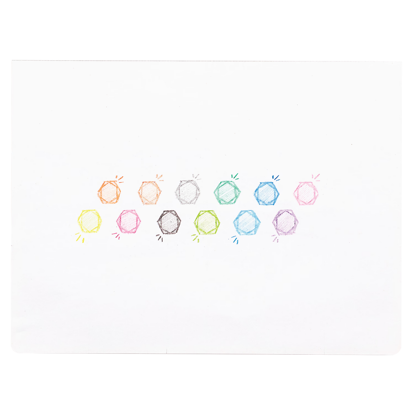 Charm To Charm: Stacking Crayons (Tub of 24 Sticks)