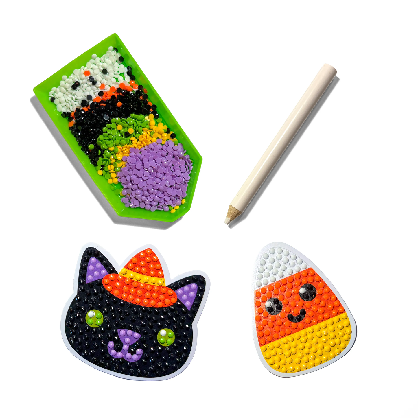 Mini Razzle Dazzle: D.I.Y. Gem Sticker Kit - Spooky Fun