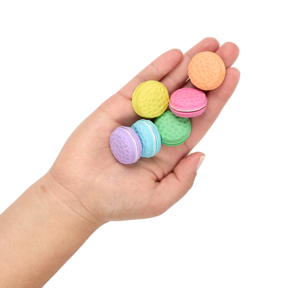 Handful of OOLY Macarons scented erasers