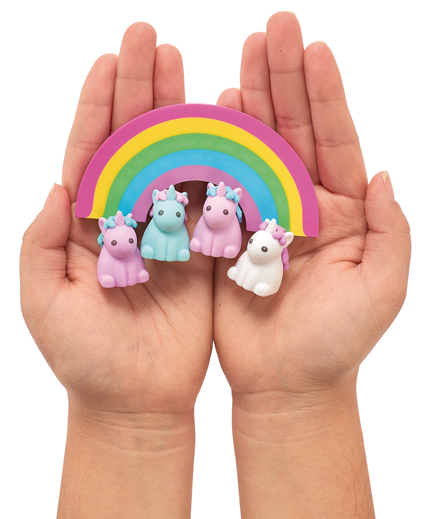 Unique Unicorns: Strawberry Scented Erasers (5 PC Set)