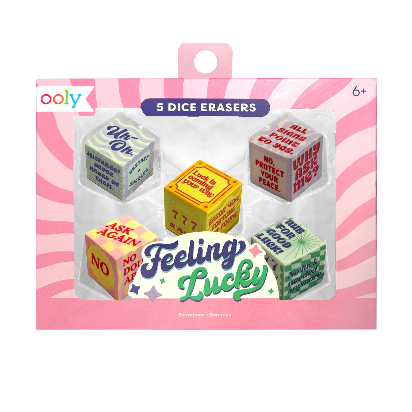 Feeling Lucky: Erasers (Set of 5)