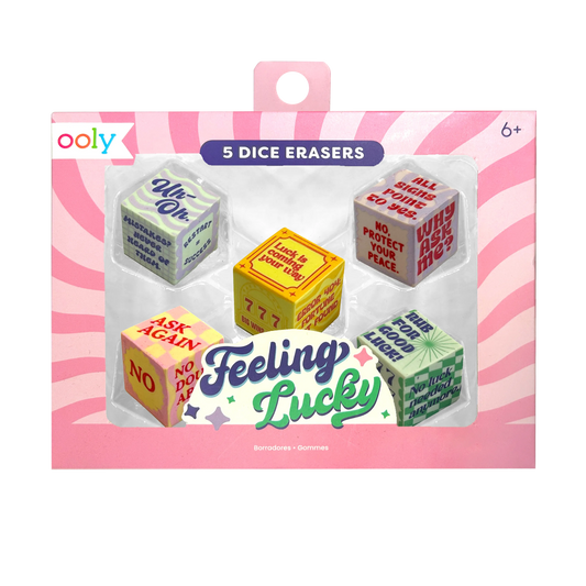 Feeling Lucky: Erasers (Set of 5)
