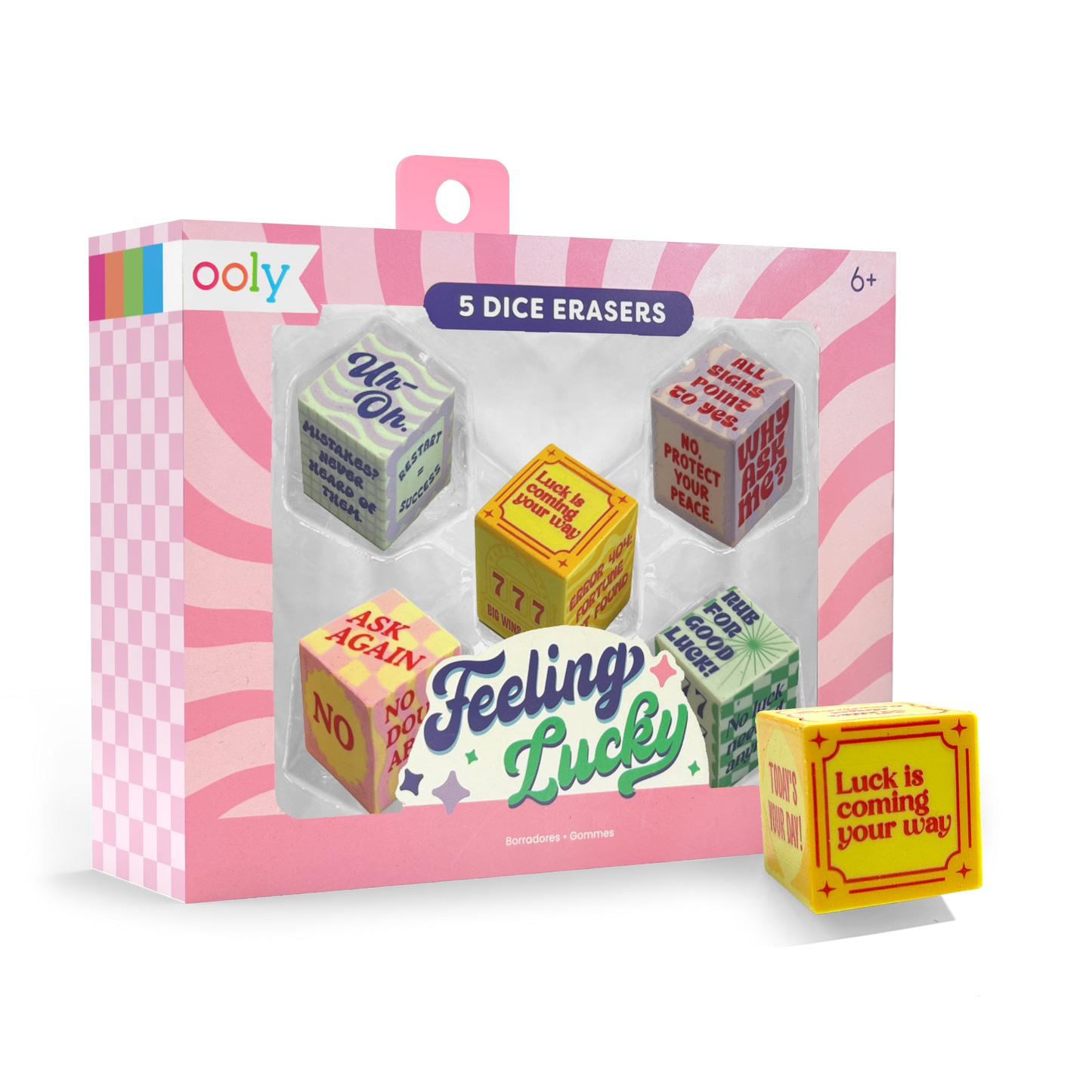 Feeling Lucky: Erasers (Set of 5)