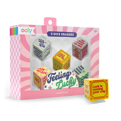 Feeling Lucky: Erasers (Set of 5)