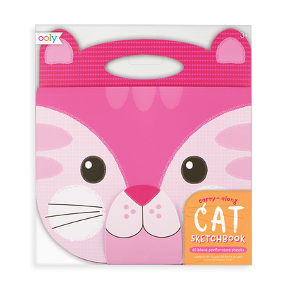 Carry along cat in packaging