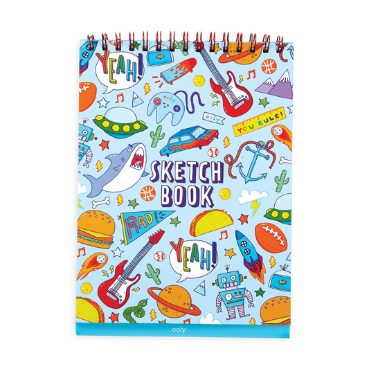 Awesome Duo Sketch and Show Standing Sketchbook cover