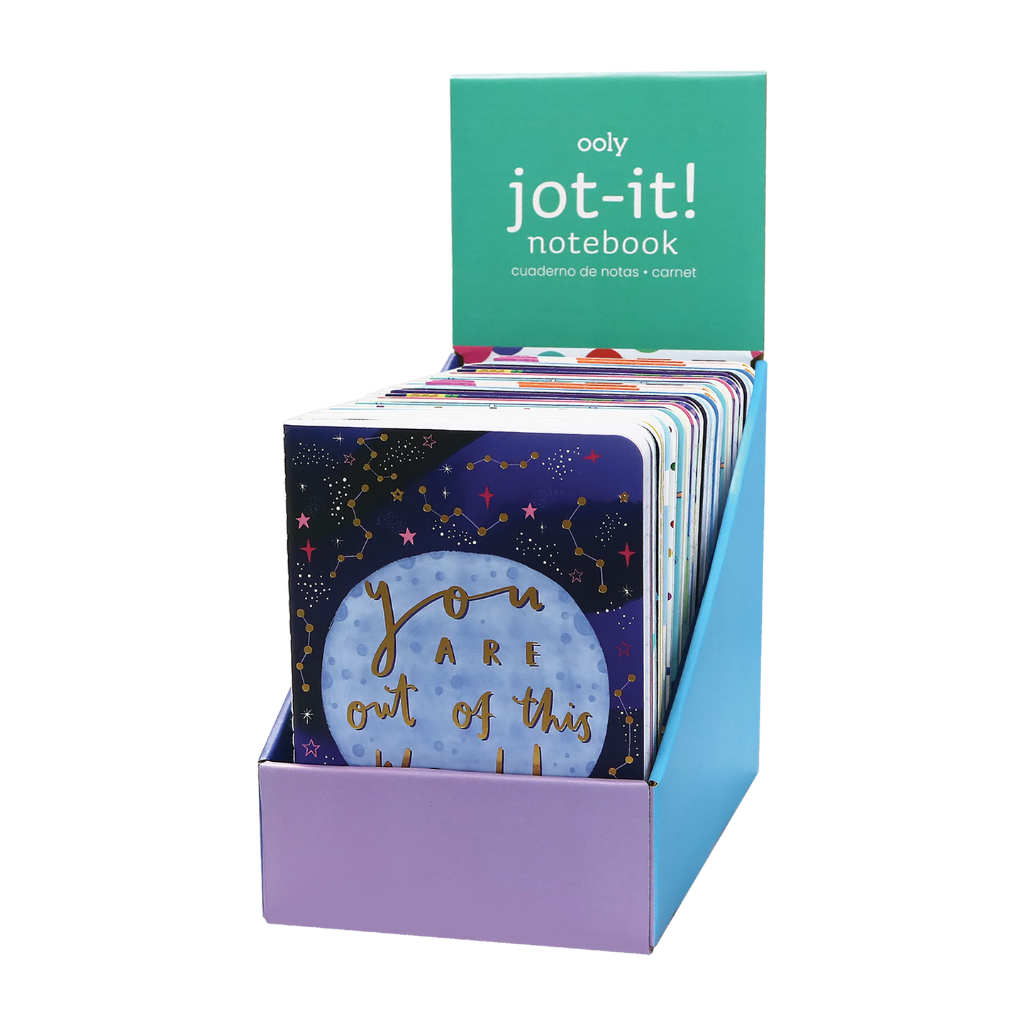 Jot-It! notebooks: Display - Empty (Holds 36 Books)
