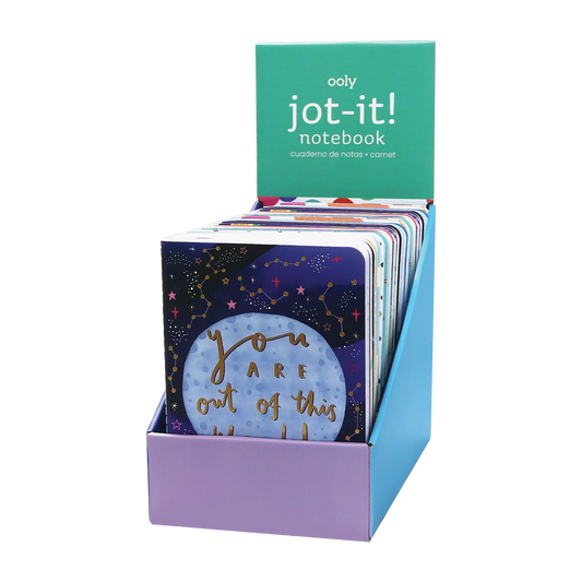 Jot-It! notebooks: Display - Empty (Holds 36 Books)