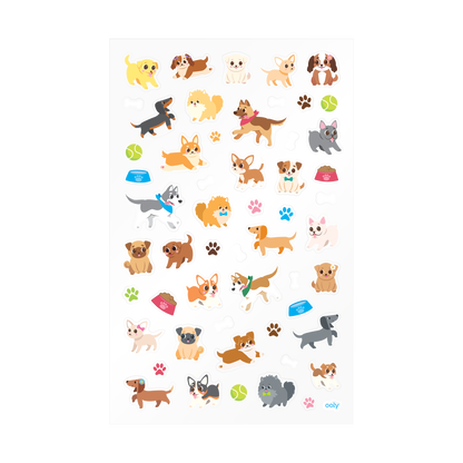 Stickiville Puppy Love sticker sheet