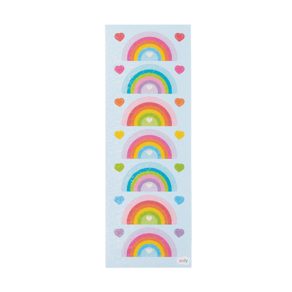 OOLY Stickiville Rainbow Love stickers