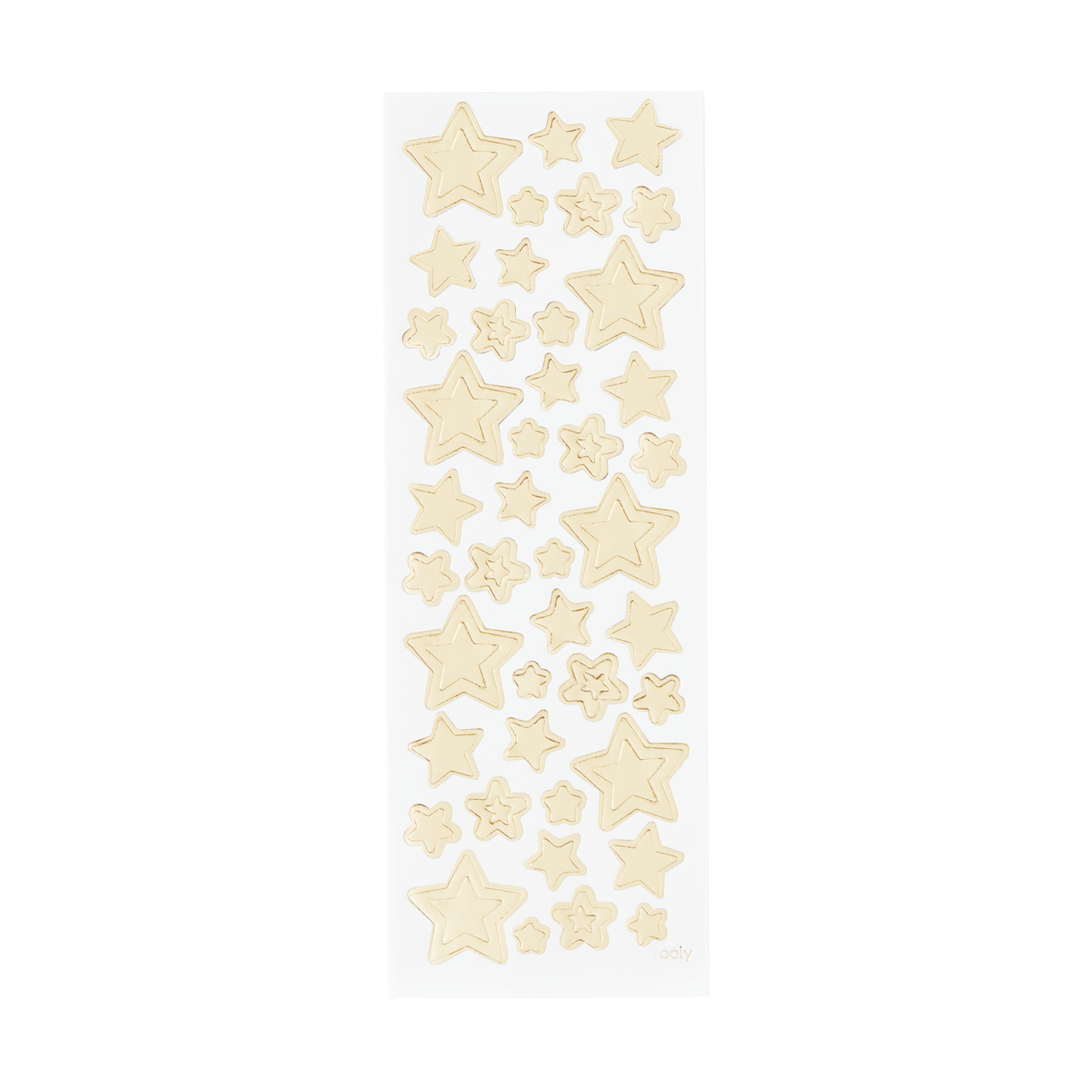 OOLY Stickiville Gold Star stickers