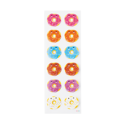 OOLY Stickiville Happy Donut stickers