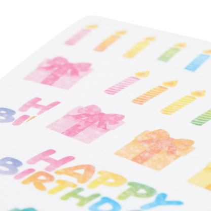 OOLY Stickiville Candles and Gifts Stickers close up view