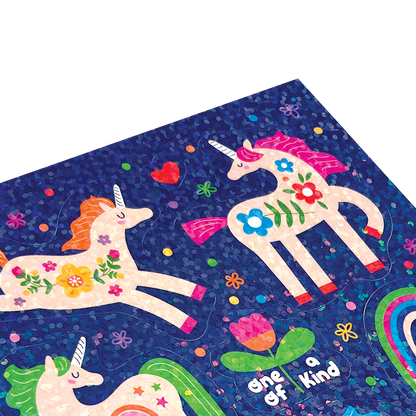 OOLY Stickiville Magical Unicorns Stickers close up view