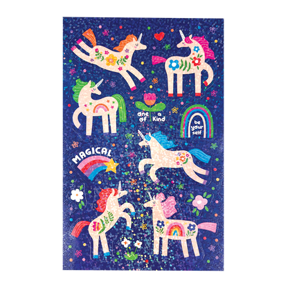 OOLY Stickiville Magical Unicorns Stickers out of packaging