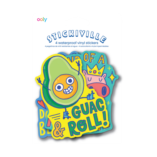 Stickiville Punny Pals vinyl stickers in packaging