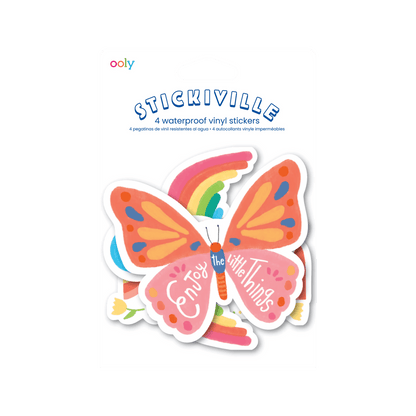 Stickiville Dream vinyl stickers in packaging