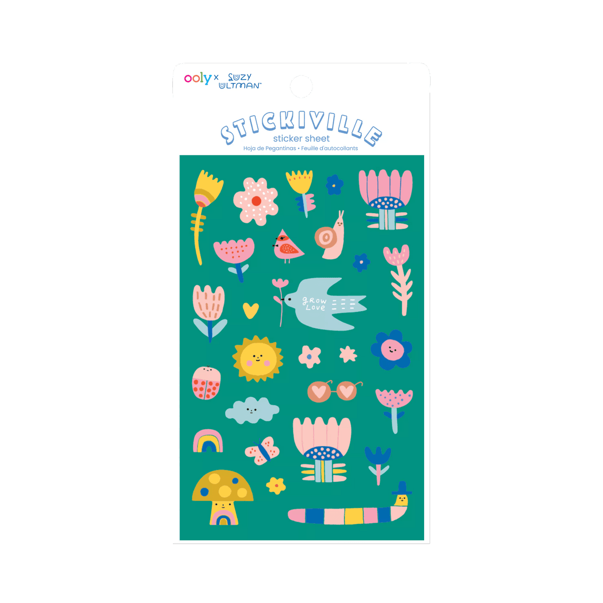 Stickiville X Suzy: Standard Stickers - Garden Of Love (1 Sheet)
