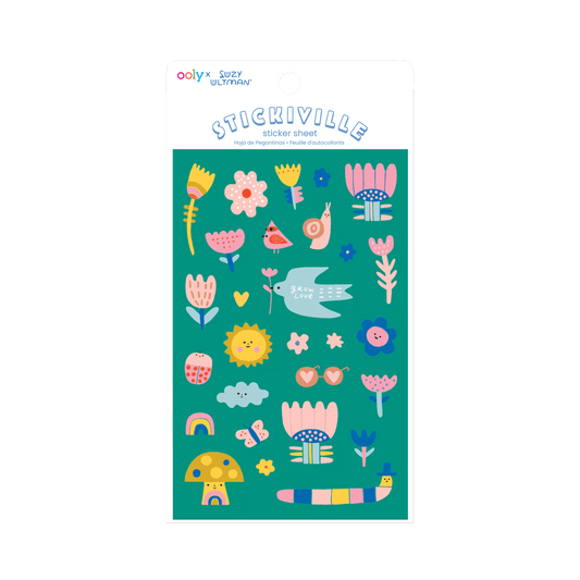 Stickiville X Suzy: Standard Stickers - Garden Of Love (1 Sheet)