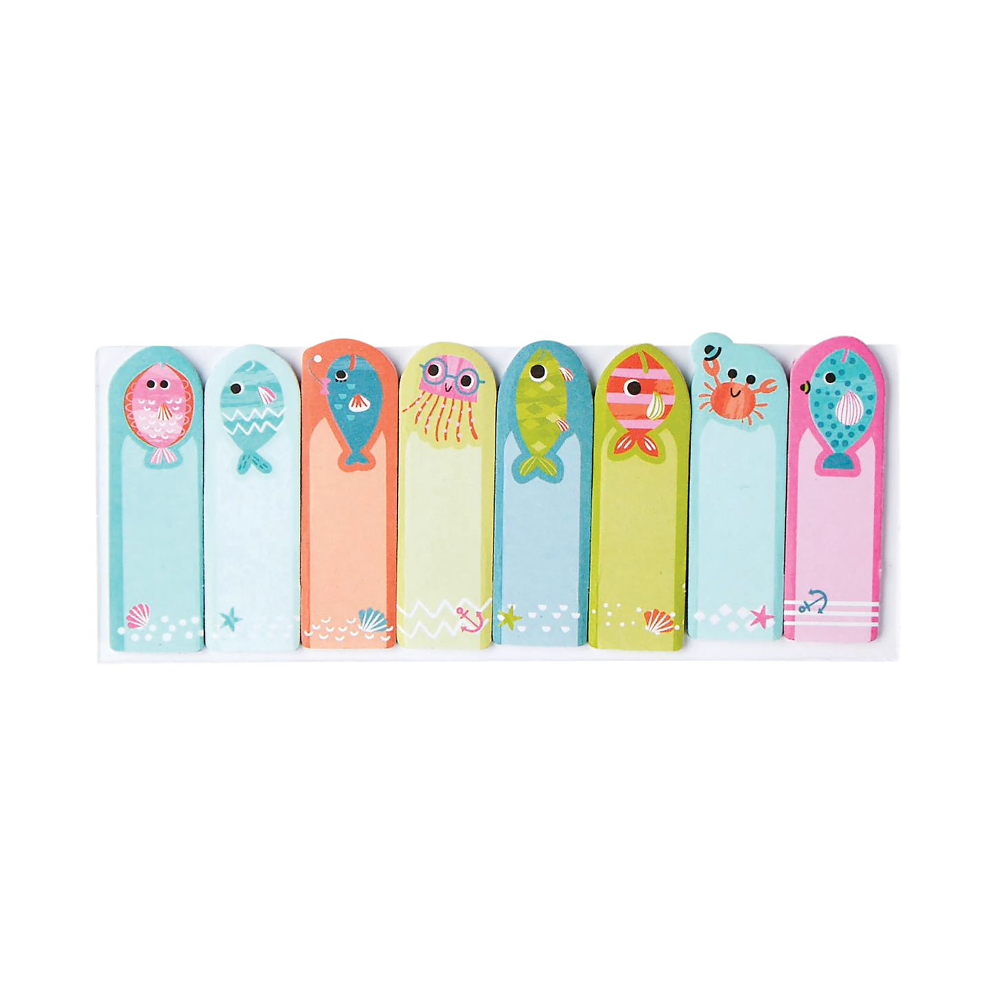 note Pals Sticky Tabs: Friendly Fish - 1 Pack