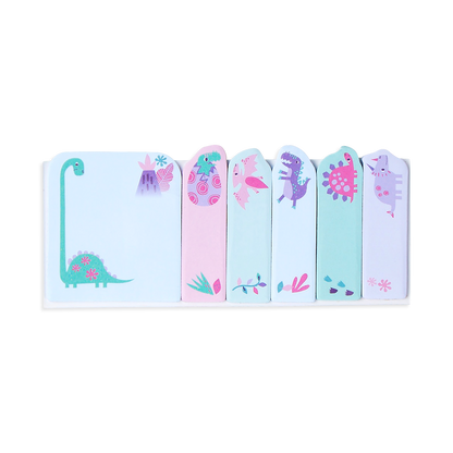 OOLY Note Pals Sticky Tabs - Cute Dinos view of all styles