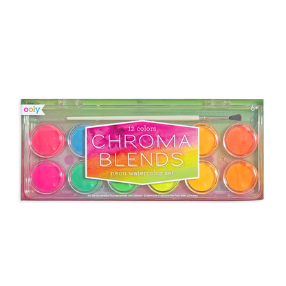 Chroma Blends Neon Watercolor Set 