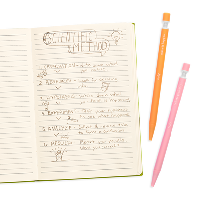 OOLY Noted mechanical pencils in use
