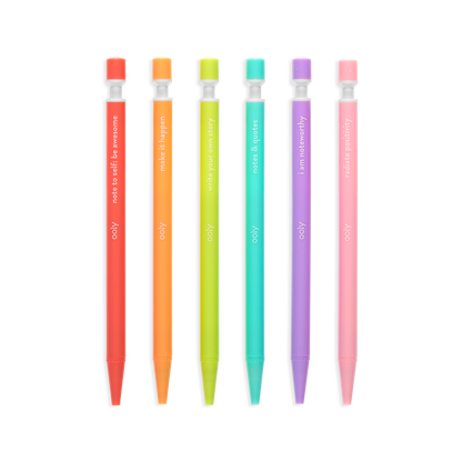 OOLY Noted mechanical pencils set of 6 no packaging