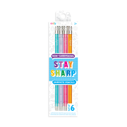 OOLY Stay Sharp Graphite Pencils in new packaging.