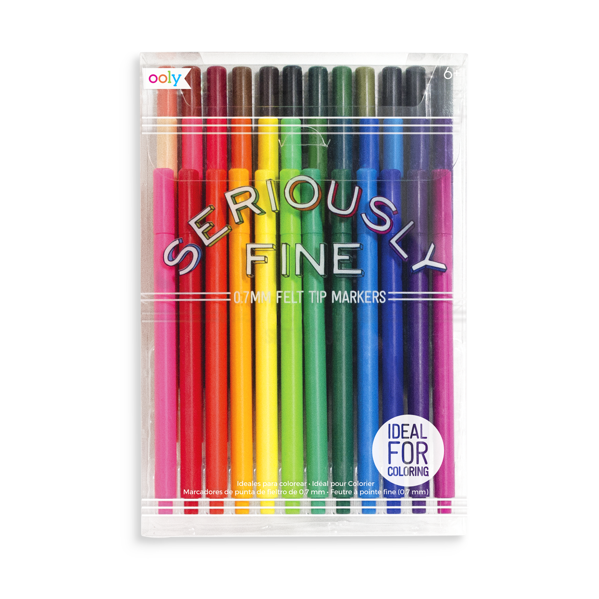 Seriously Fine: Felt Tip Markers (Set of 36)