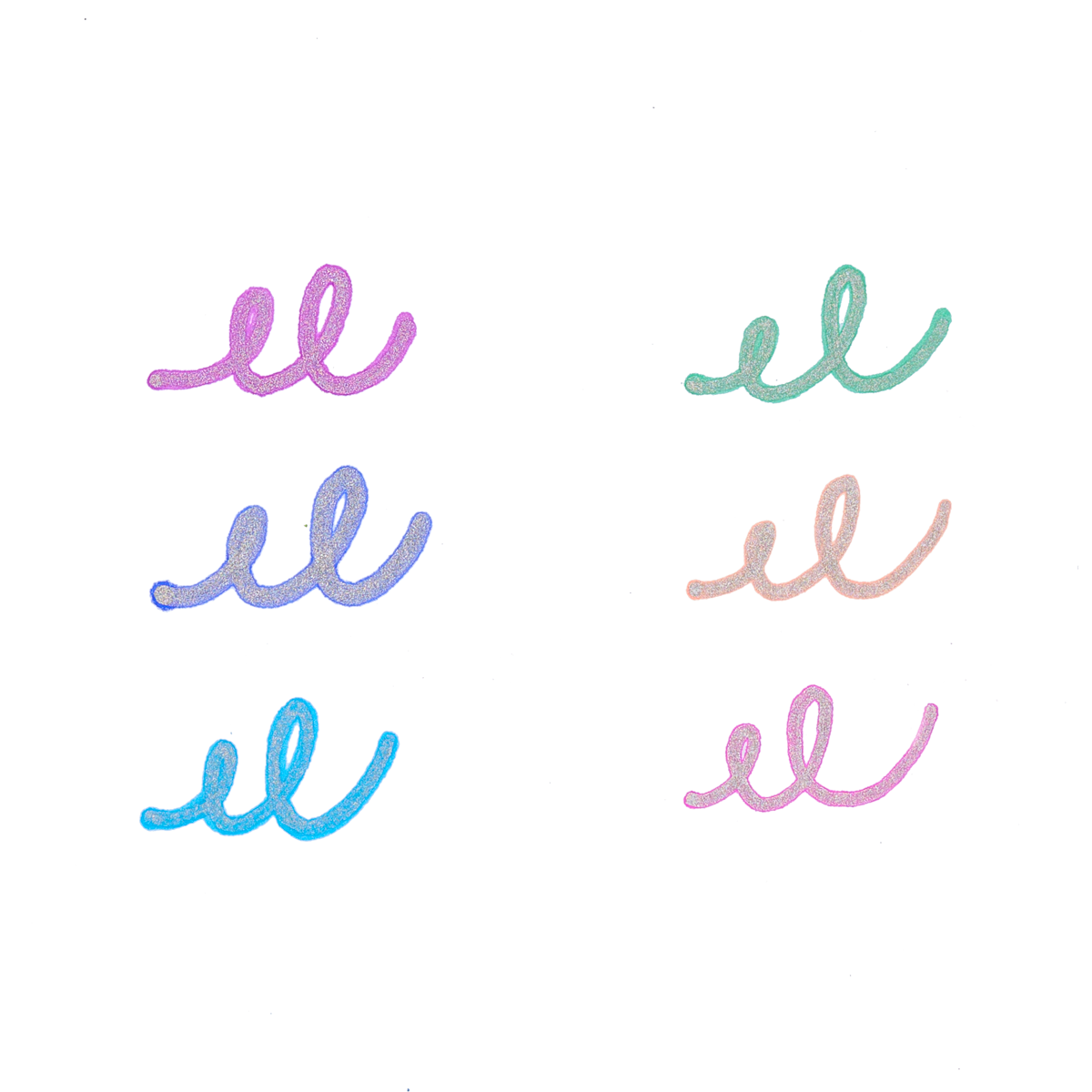 Color sample of OOLY Silver Linings Outline Marker