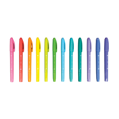 OOLY Pastel Hues Dual Tip Markers view of markers out of packaging