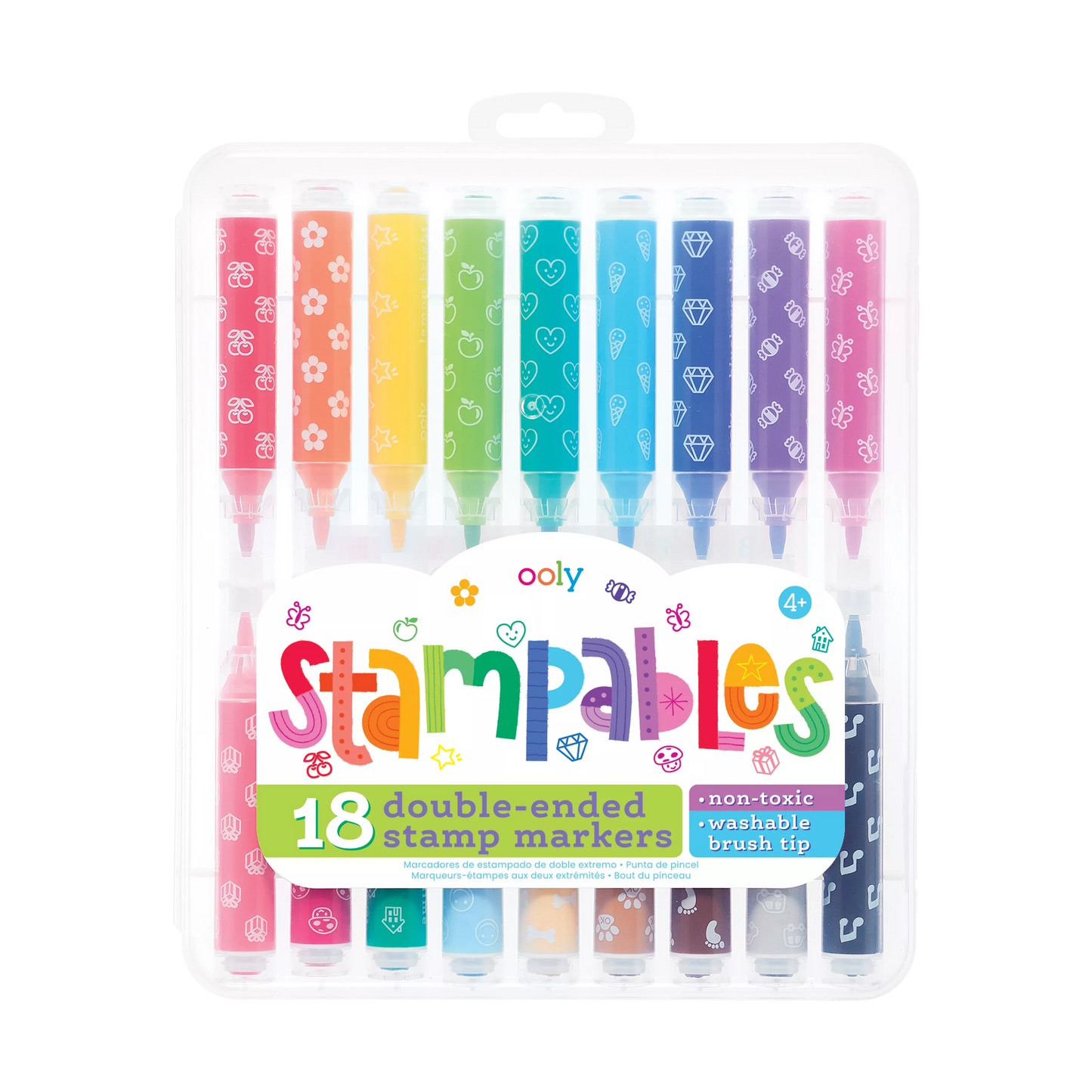 Stampables Double Ended Stamp Markers - Set of 18