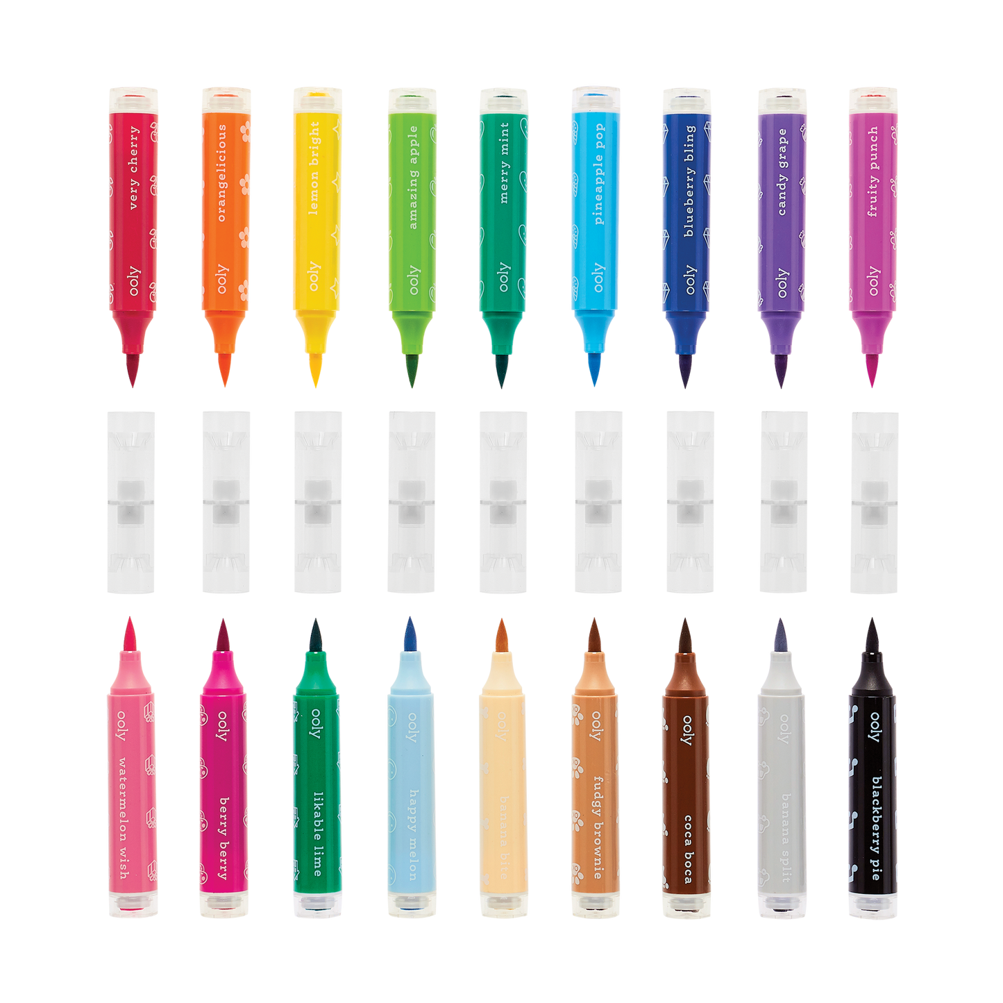 Stampables Double Ended Stamp Markers - Set of 18