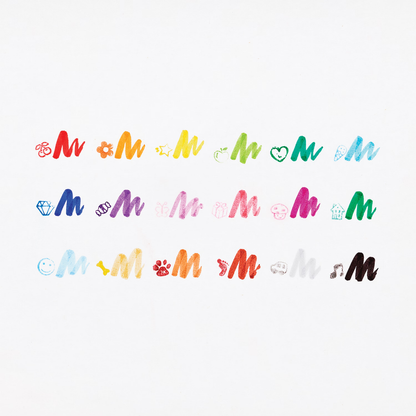 Stampables Double Ended Stamp Markers - Set of 18