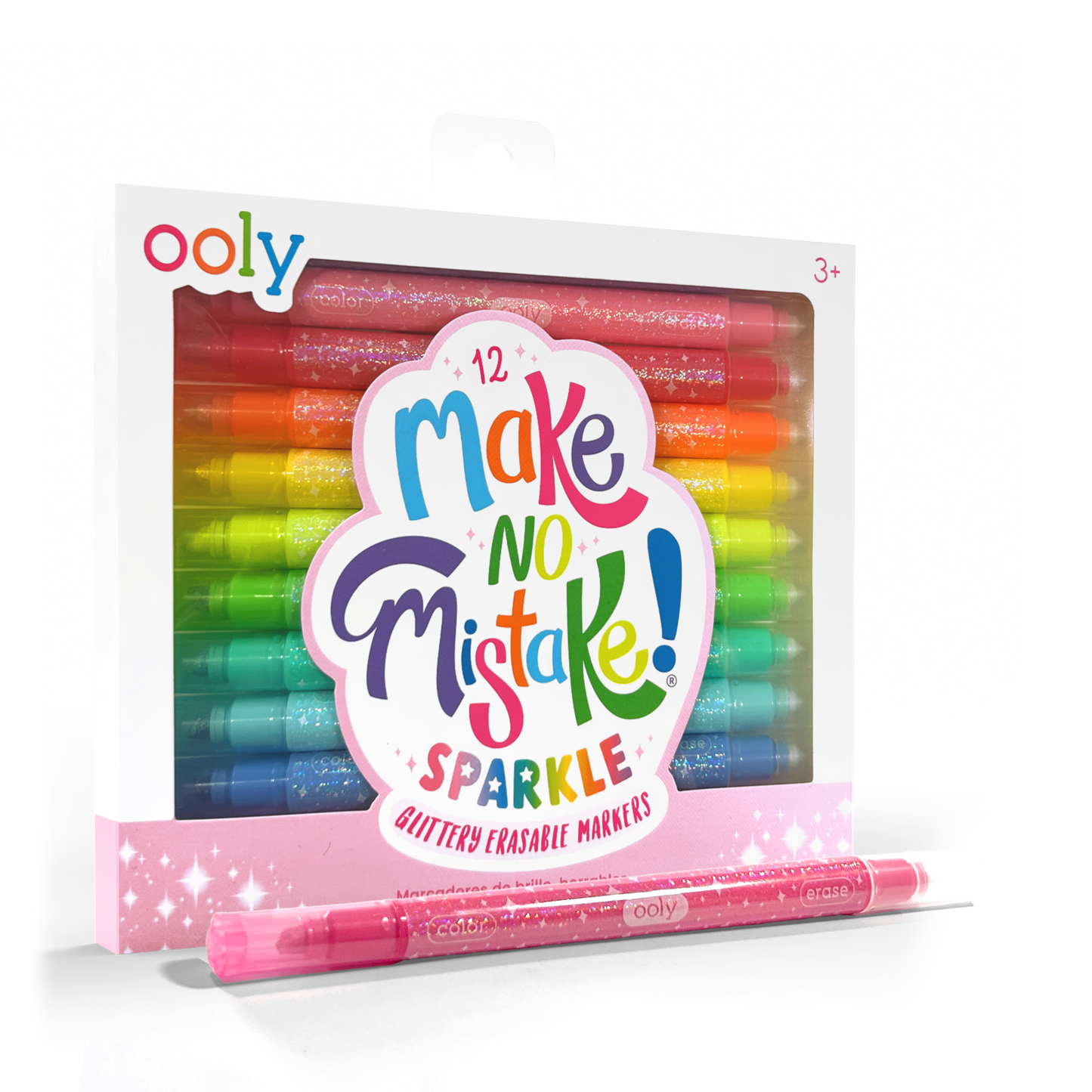 Make no Mistake!: Glittery Erasable Markers (Set of 12)