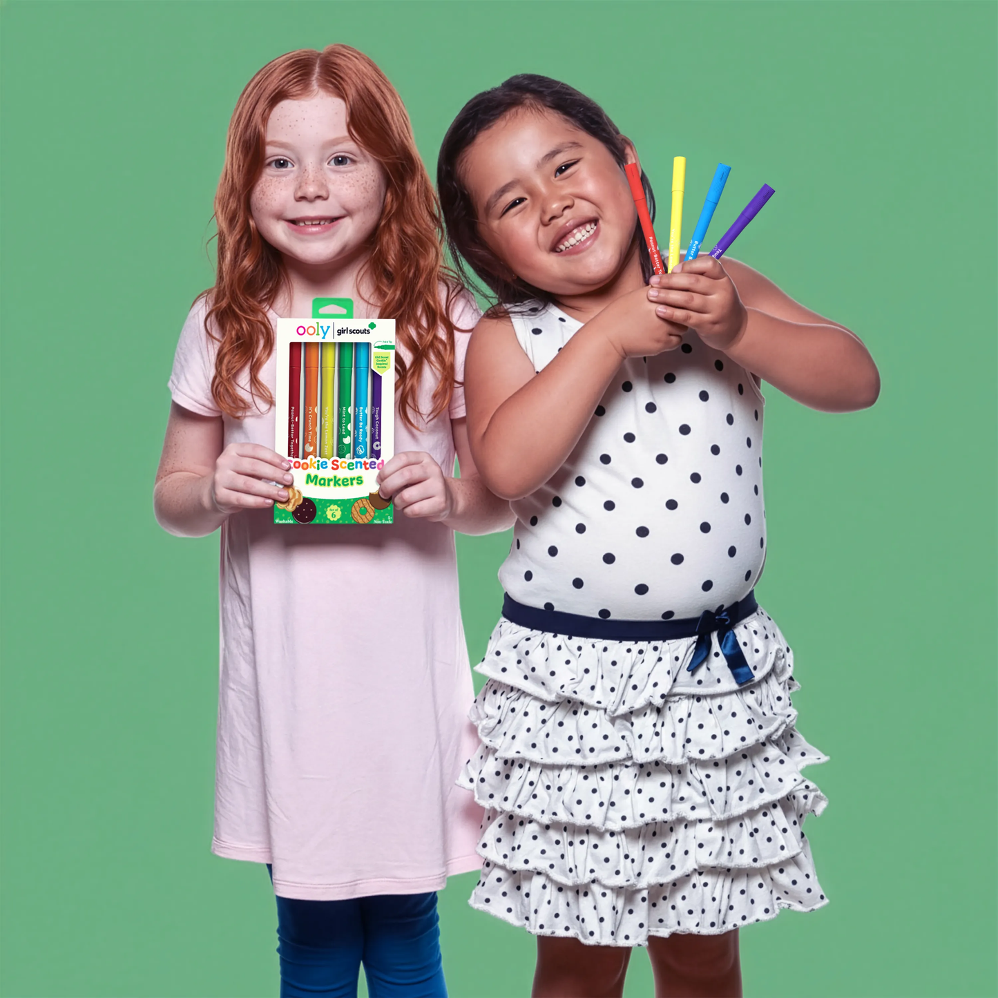 OOLY x Girl Scouts: Cookie Scented Markers (Set of 6)