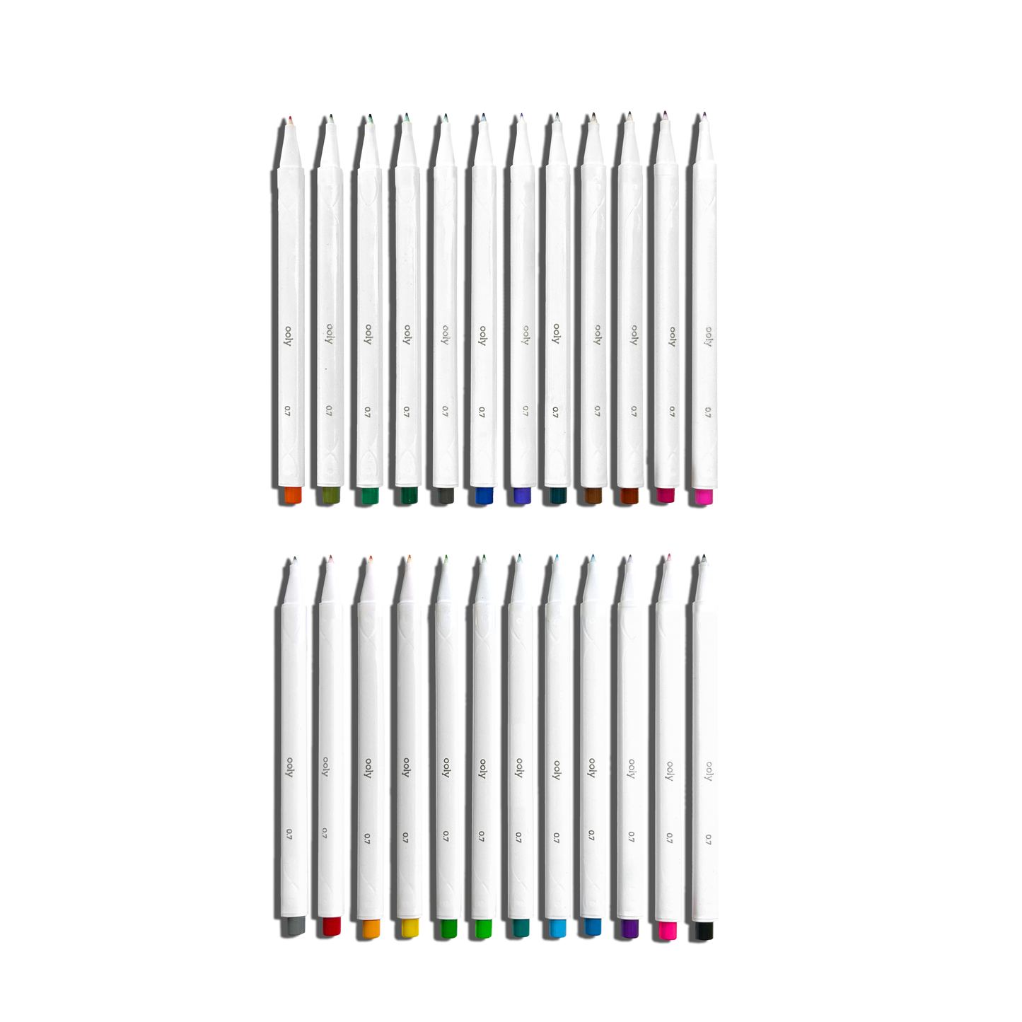 Seriously: Fine Felt Tip Markers (Set of 24)