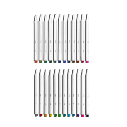 Seriously: Fine Felt Tip Markers (Set of 24)