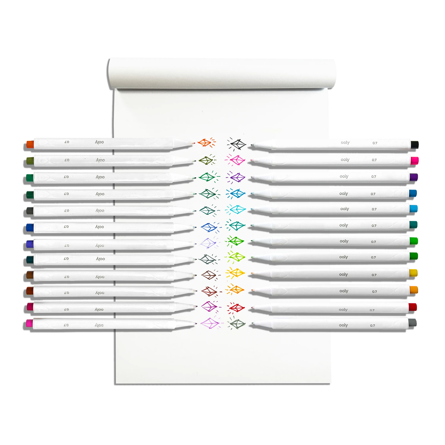 Seriously: Fine Felt Tip Markers (Set of 24)