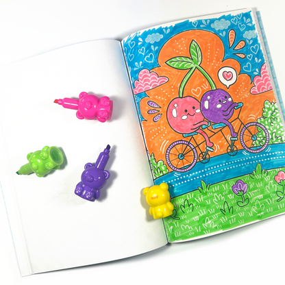 Bear Besties: Stacking Highlighters - Single (1 Stick / Box)