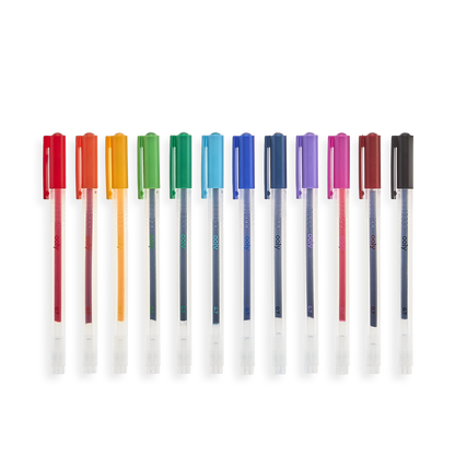 Colorful Color Luxe Gel Pens lined up 