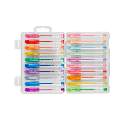 OOLY Mini Doodlers Scented Gel Pens - Set of 20 in case