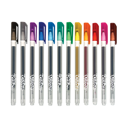OOLY Very Berry Strawberry Scented Gel Pens out of packaging