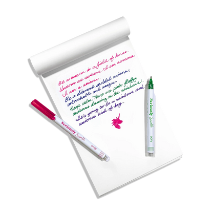 Seriously: Smooth Rollerball Gel Pens (Set of 6)