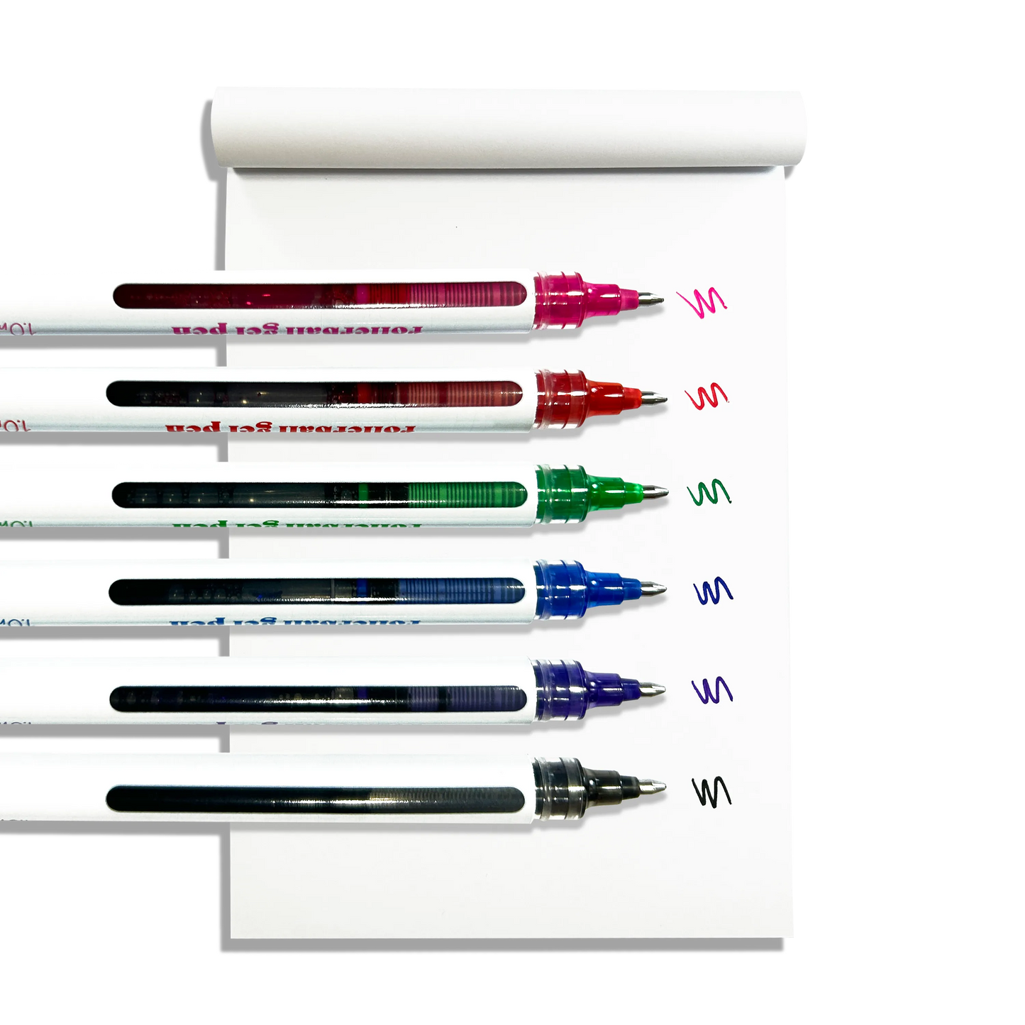 Seriously: Smooth Rollerball Gel Pens (Set of 6)