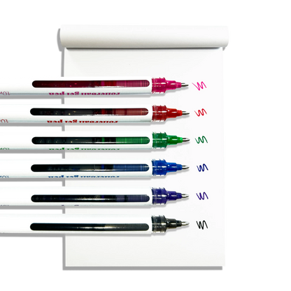 Seriously: Smooth Rollerball Gel Pens (Set of 6)