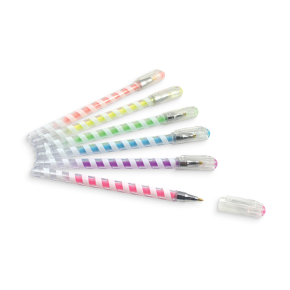 Totally Taffy Scented Colored Gel Pens - Set of 6