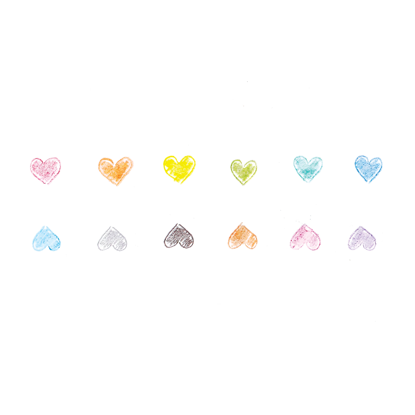 Heart To Heart: Stacking Crayons (Tub of 24 Sticks)
